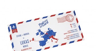Airmail Birth Announcement
