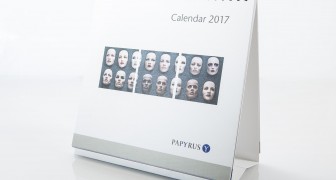 Desk calendar Papyrus 2017