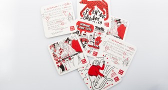 Uniqlo coasters