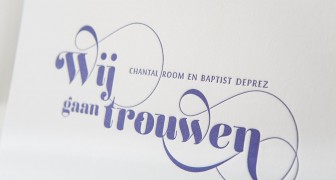 Chantal & Baptist - Wedding stationary